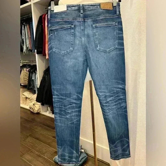 NWT AE AirFlex+ Patched Athletic Skinny Jean SIZE 31x32 - Picture 5 of 14